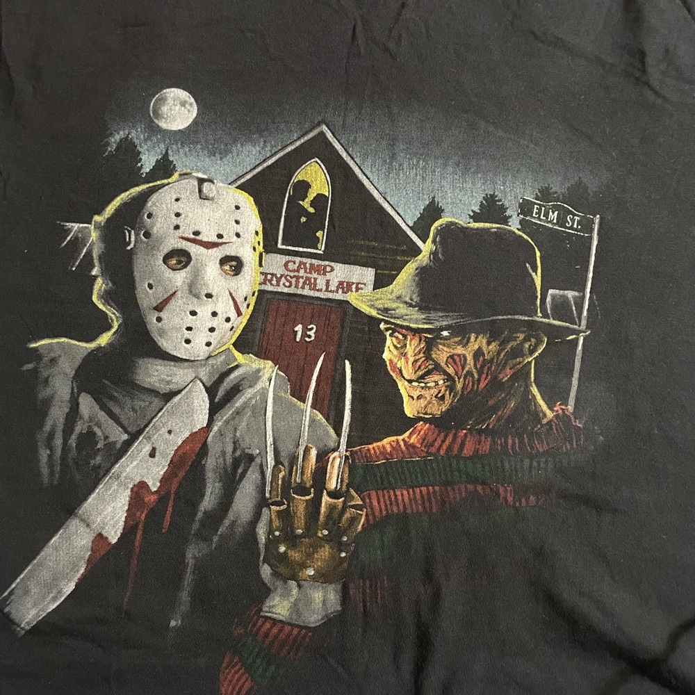 Freddy and Jason T-shirt